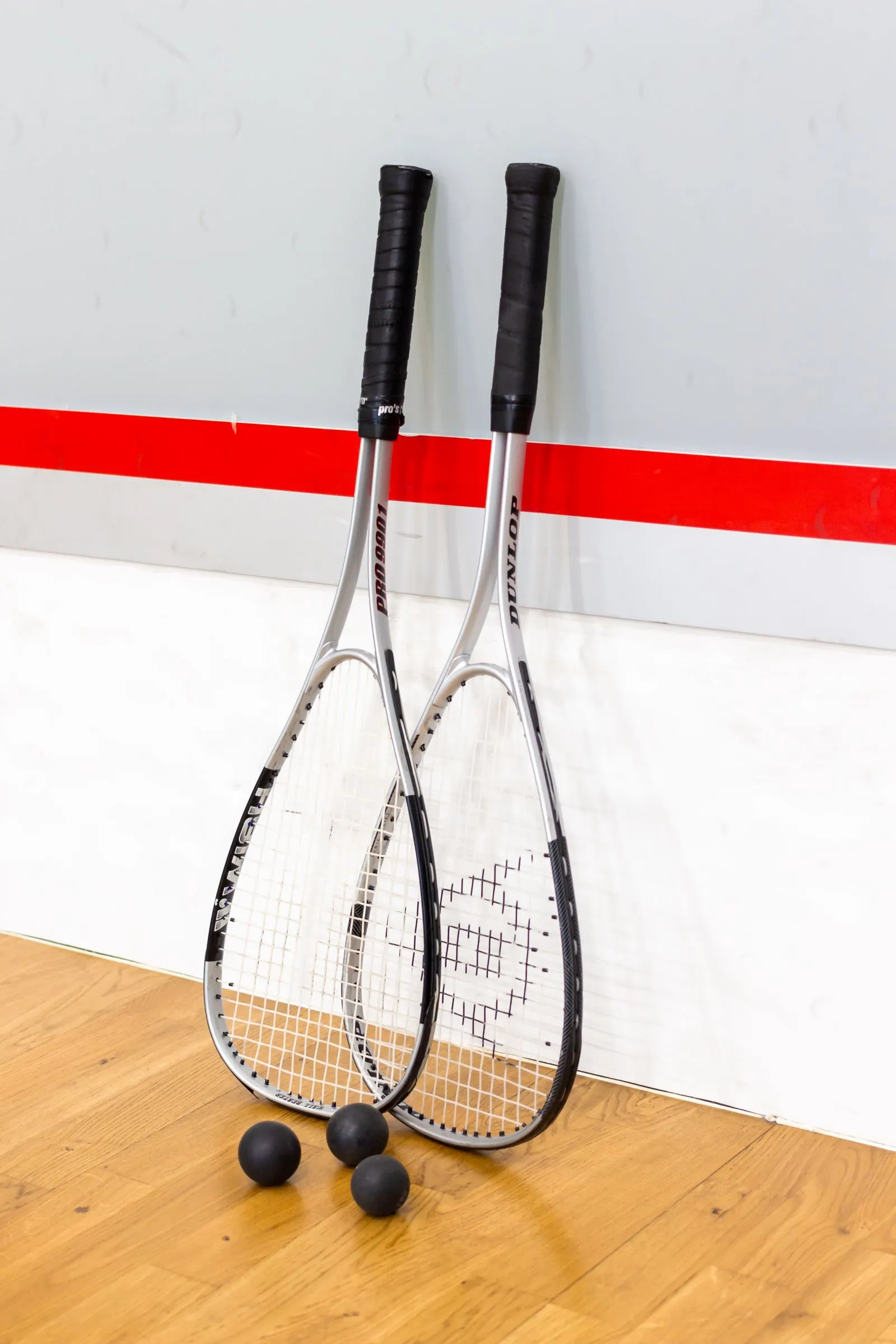 Squash court detail